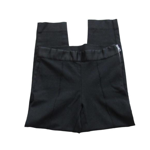 Everlane Black Side Zip Pants Size 2 Straight Leg Classic Office Career Cropped - Picture 5 of 11